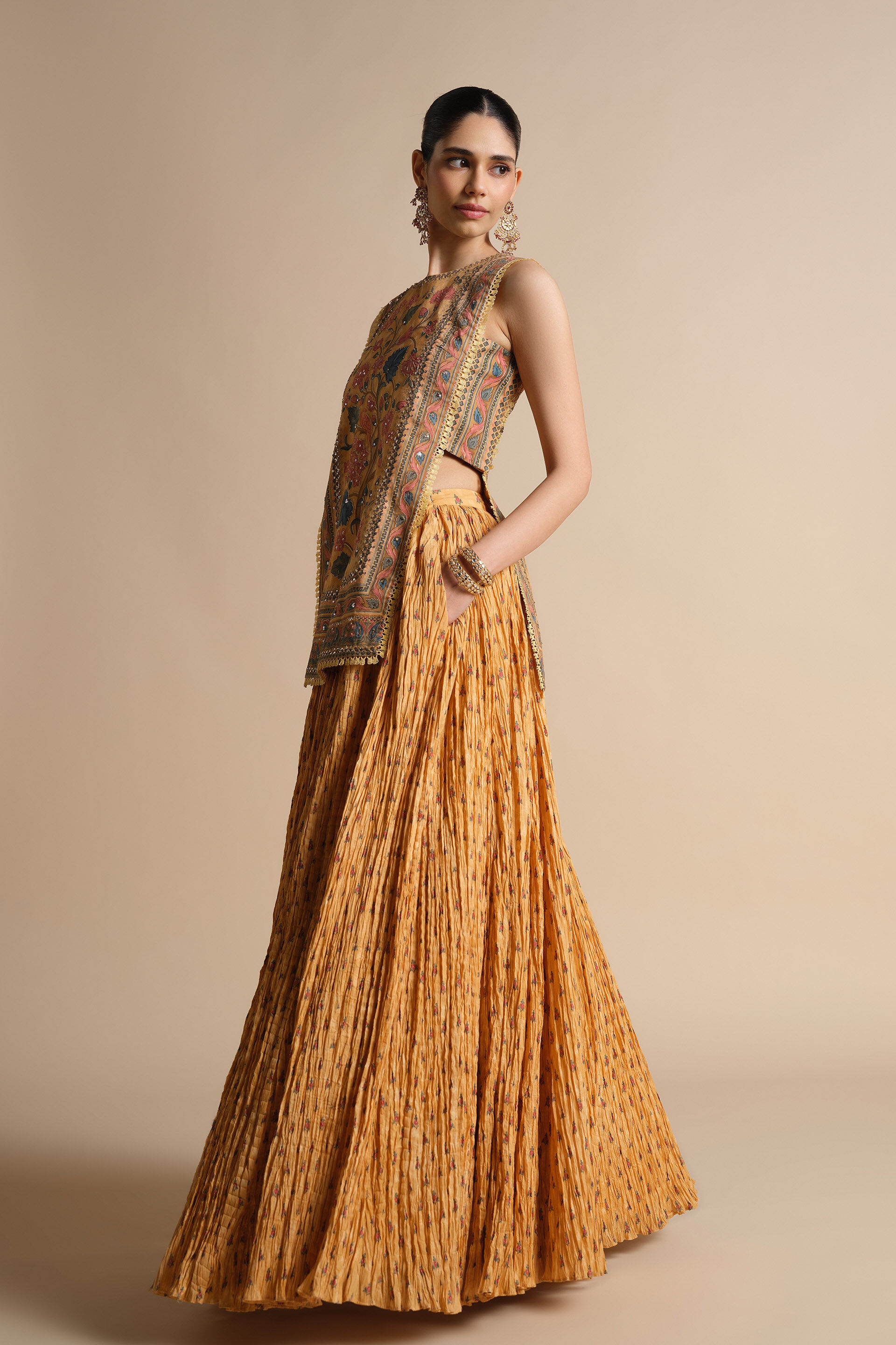 Azza Skirt Set - Yellow, Yellow, image 9
